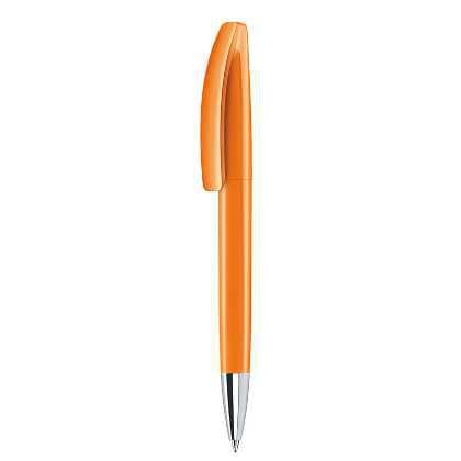 Senator® Bridge Polished Plastic Ballpen with Metal Nose Cone