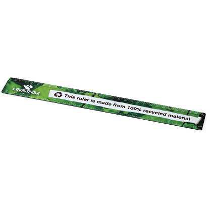 Terran 30 cm ruler from 100% recycled plastic