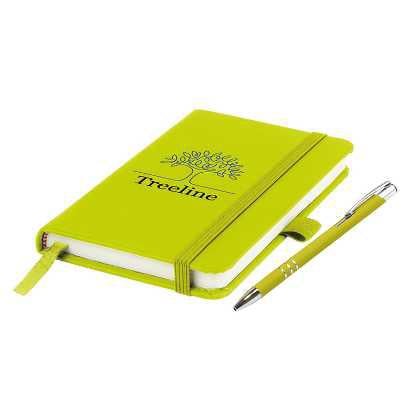 A6 Soft Touch Notebook & Pen Set