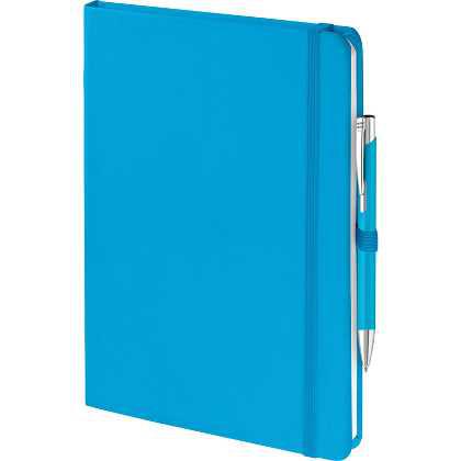 Mood® Duo (Full Colour Notebook and Laser Engraved Pen)