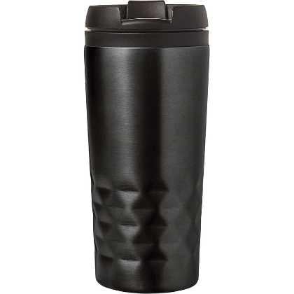 Steel travel mug