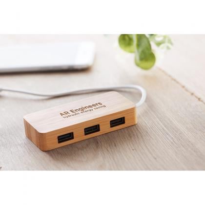 USB hub Bamboo