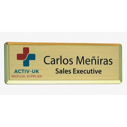 Excel name badge