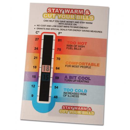 Temperature Gauge Cards