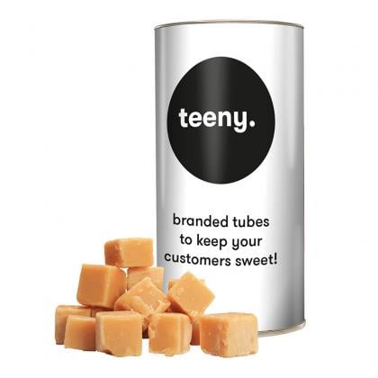 Soft Creamy Fudge in a personalised teeny tube 100g