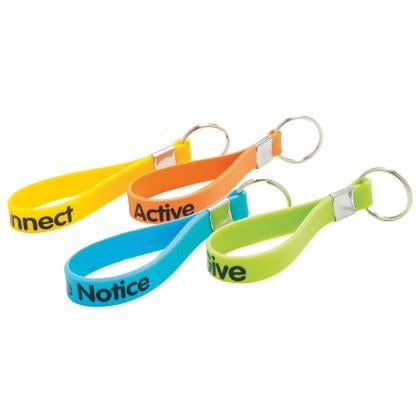 Silicone Loop Keyring