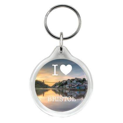 Orb I7 round keychain