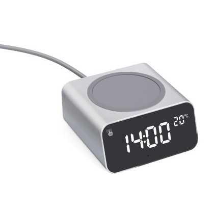 Xoopar REDDI Travel clock and wireless charger (PD) with BT