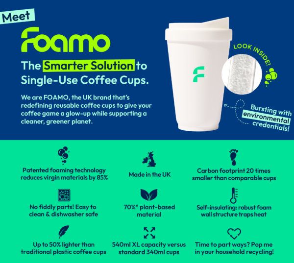 FOAMO coffee cup